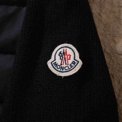Chamarra Moncler Matelassê knitting Preta