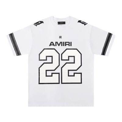 Playera Amiri 22 SKATER Blanco