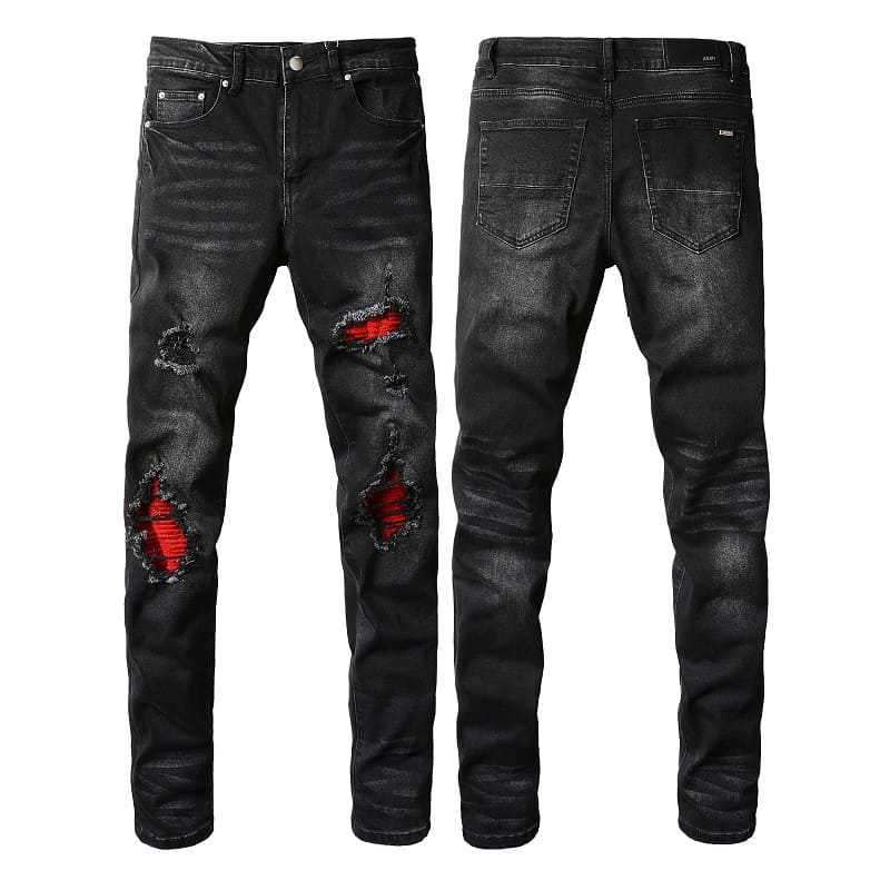 Pantalón Amiri Ultra Suede MX1 'Aged Black'