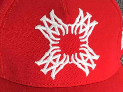 Gorra Amiri MA Quad Canvas Rojo