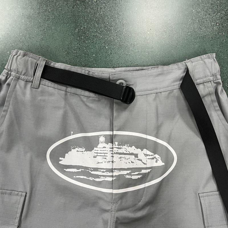 Pantalón Corteiz Cargo Gris