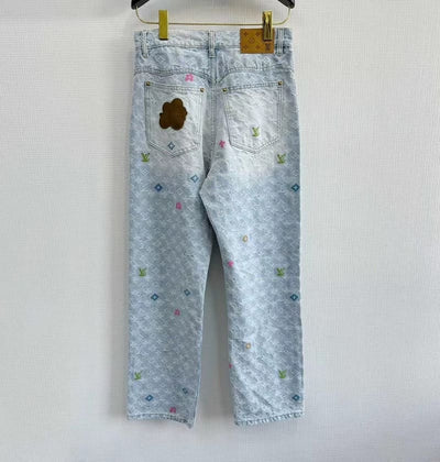 Pantalón Louis Vuitton by Tyler, the Creator Monogram Denim