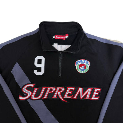 Conjunto Supreme Equipe Half Zip Negro