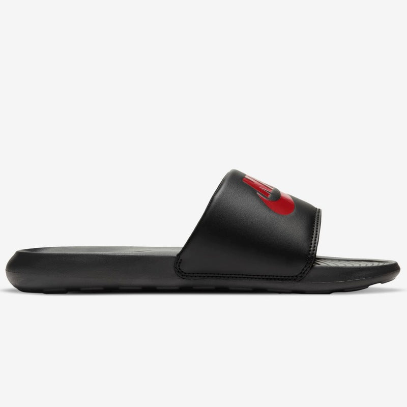 Chancla Victori - Slide - Negro y Rojo