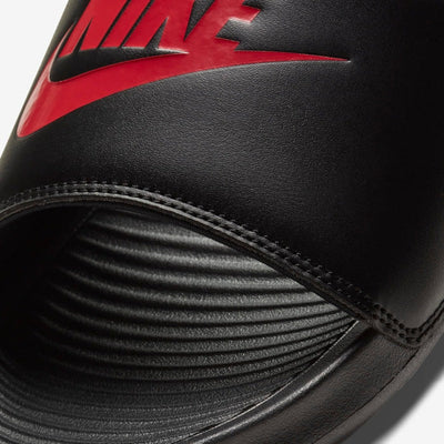 Chancla Victori - Slide - Negro y Rojo