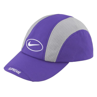 Gorra Supreme x Nike Running Morado