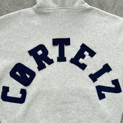Conjunto Moletom Corteiz Arch Gris