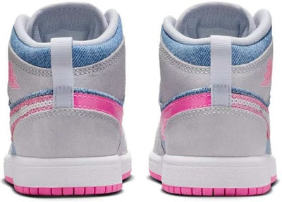 Jordan 1 Mid SE Denim Sequin