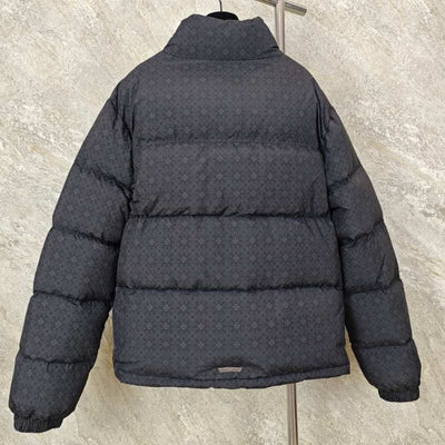 Chamarra Chrome Hearts Monogram Print Puffer Black