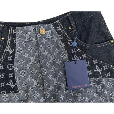 Pantalón Louis Vuitton Monogram Flower Denim