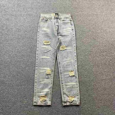 Pantalón Hellstar Torn Jeans Logo