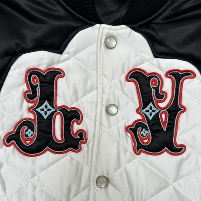 Chamarra Bomber Louis Vuitton Bicolor Satin