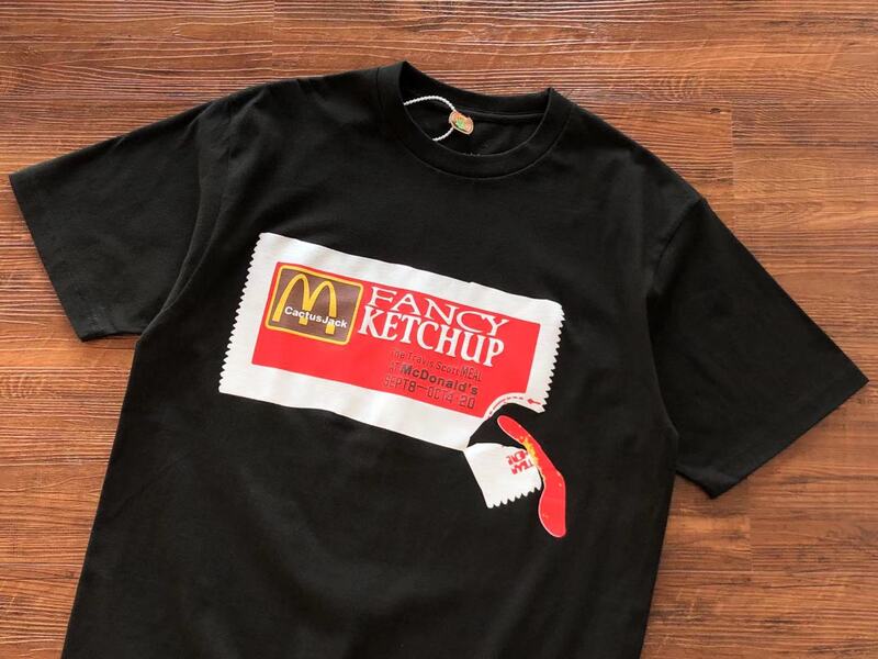 Playera Travis Scott x McDonald’s Fancy Ketchup