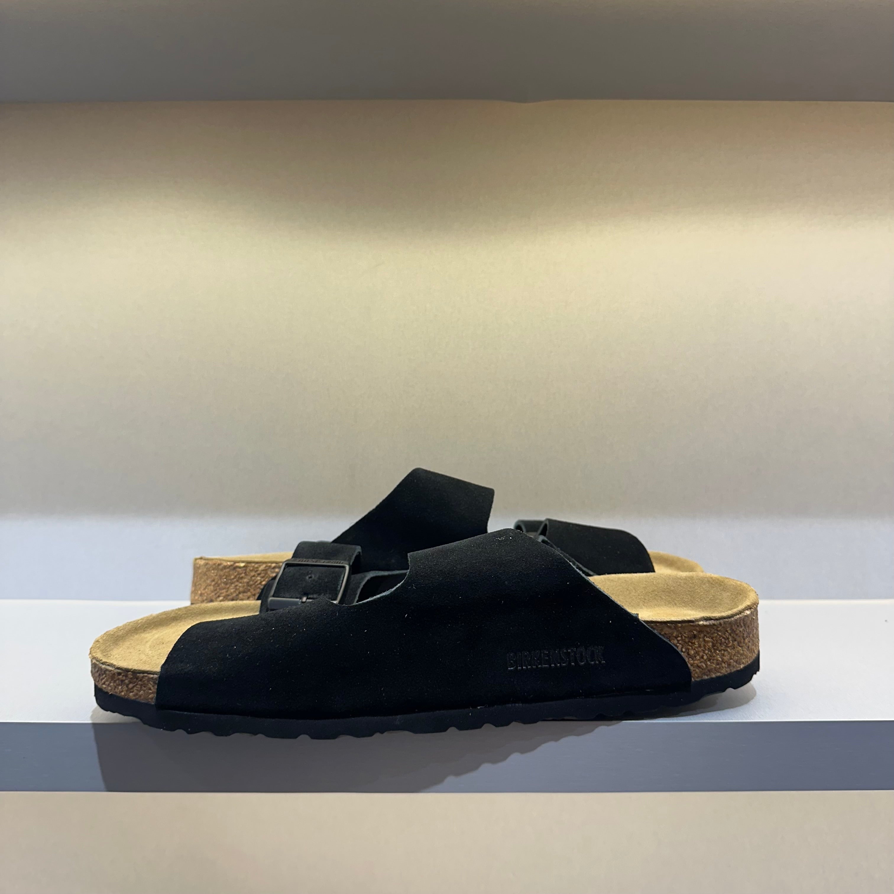 Birkenstock Arizona Soft Footbed Suede Black