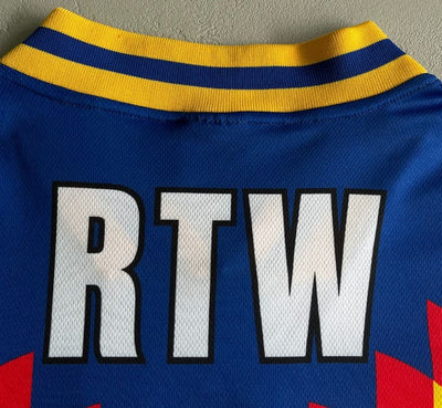 Playera Corteiz Fútbol Azul