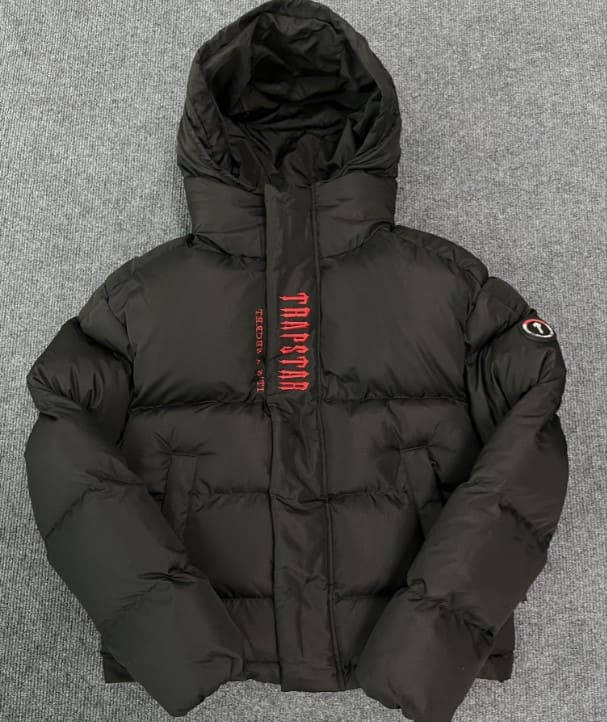 Chamarra Trapstar Decoded Hooded Puffer 2.0 Infrared Edition