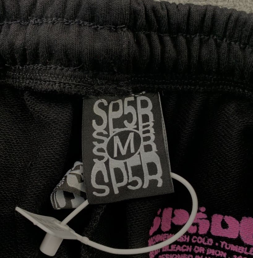 Pantalón Sp5der P*NK Black