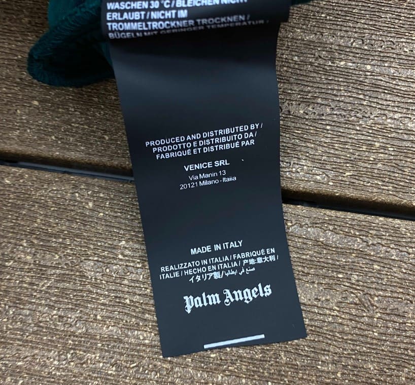 Pantalón Palm Angels Track Pants Green