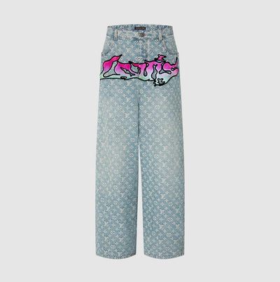 Pantalón Louis Vuitton Denim Pants "Indigo"