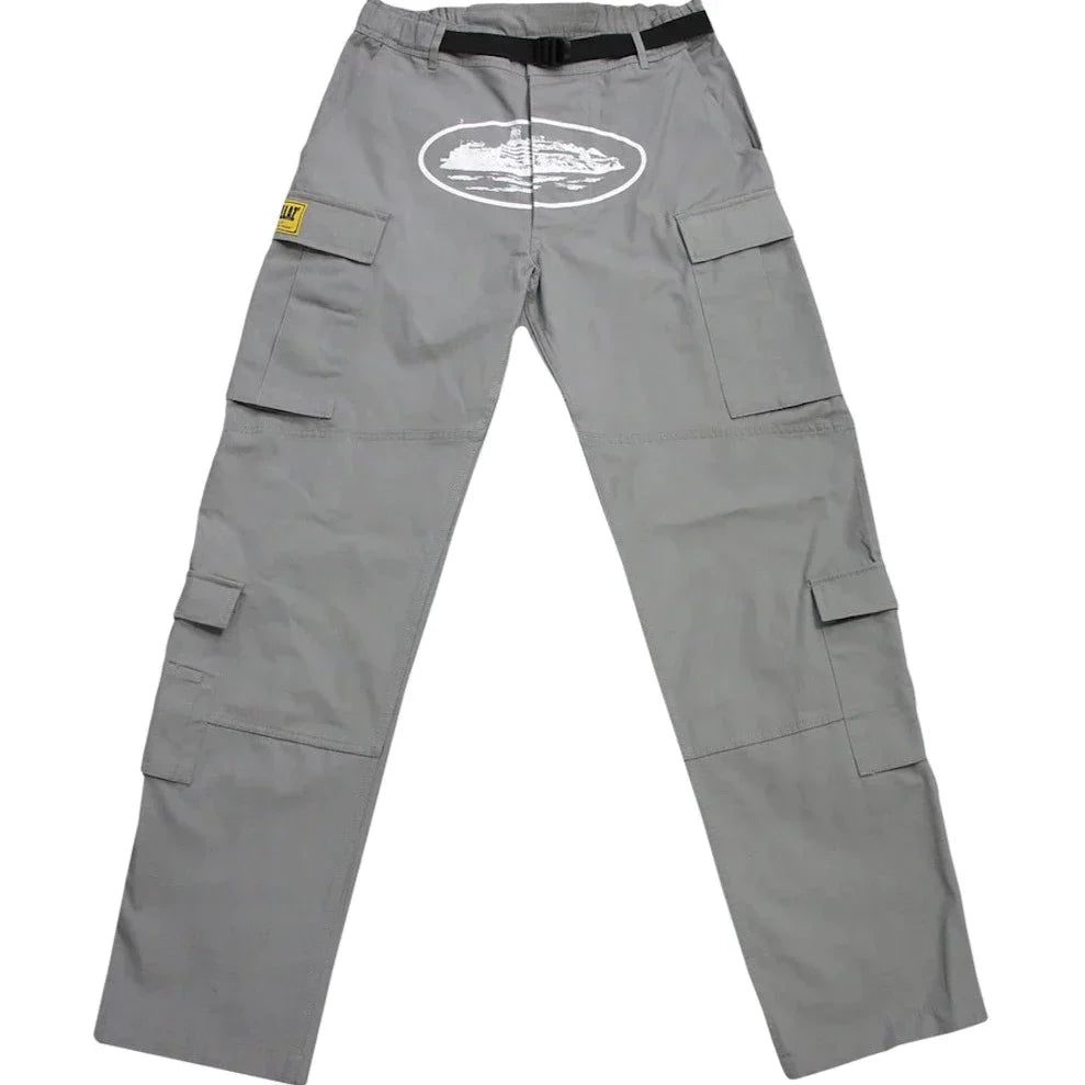 Pantalón Corteiz Cargo Gris