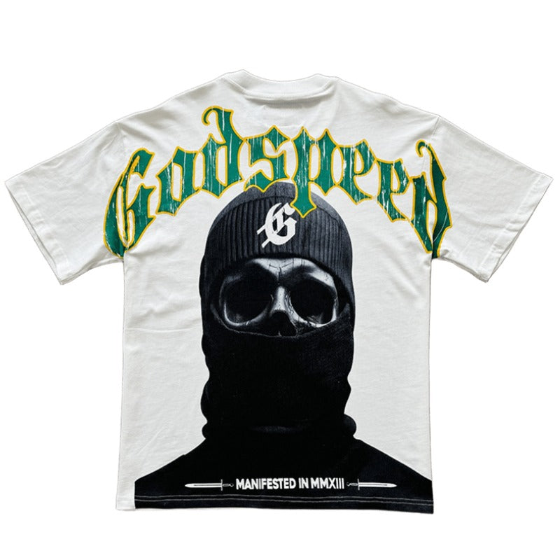 Playera Godspeed Balaclava White