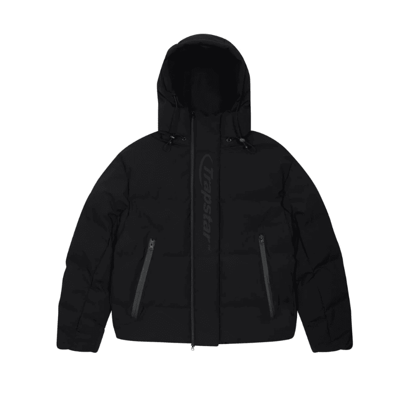 Chamarra Trapstar Hyperdrive Technical Puffer Black