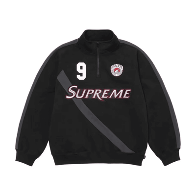 Chamarra Supreme Equipe Half Zip Preta