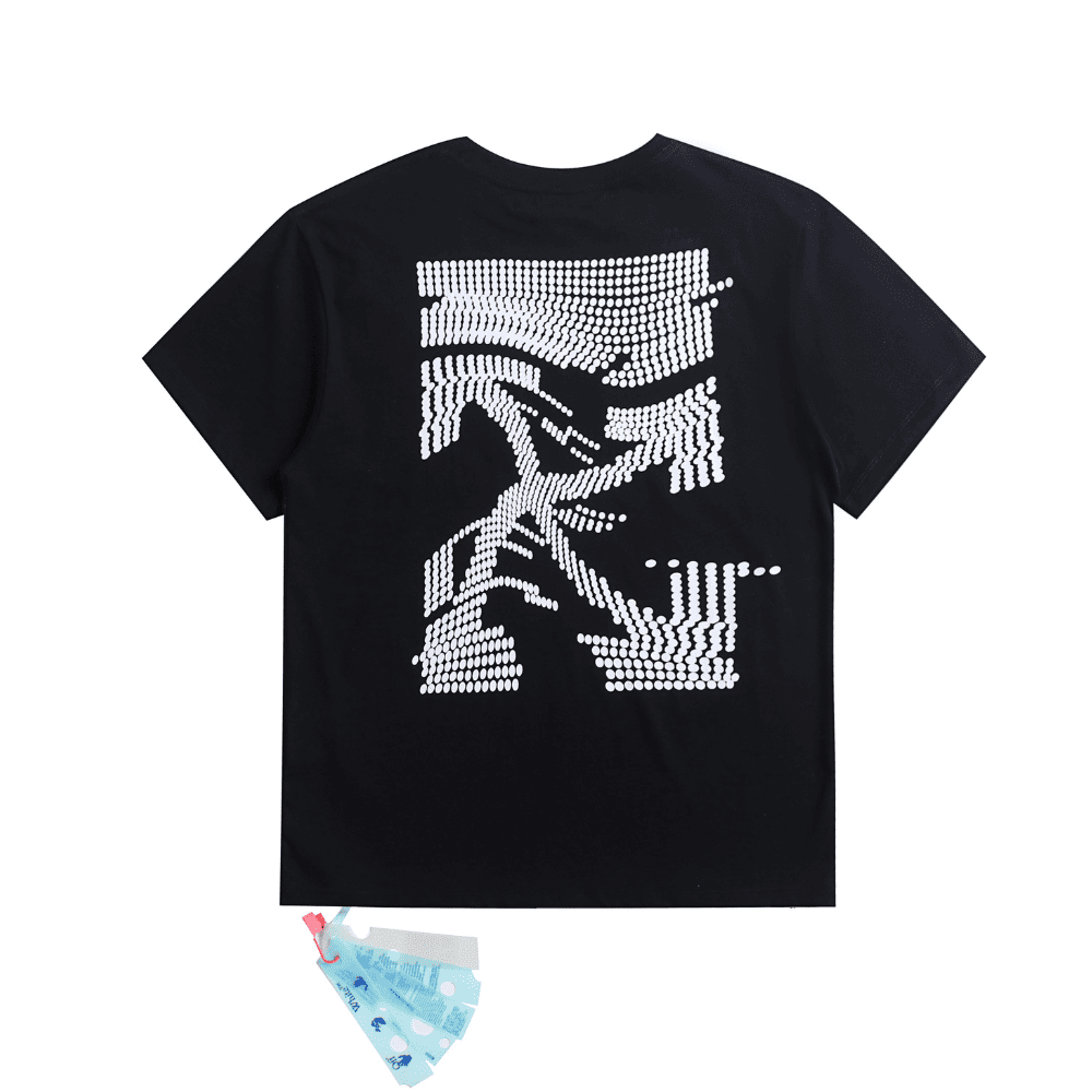 Playera Off-White Graphic Tee Black