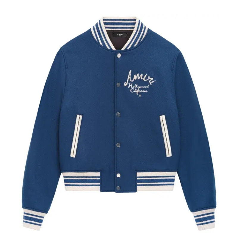 Chamarra Amiri Hollywood bomber Dusty Blue