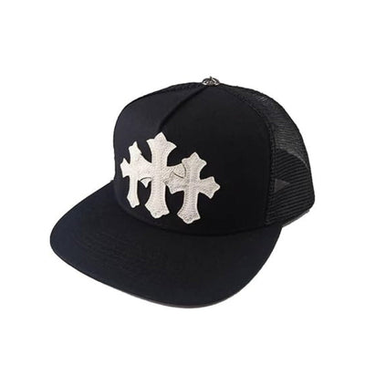 Gorra Chrome Hearts Trucker Cemetery Negro/Blanco