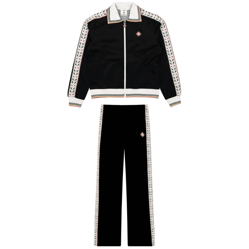Conjunto Casablanca Sport Logo Negro