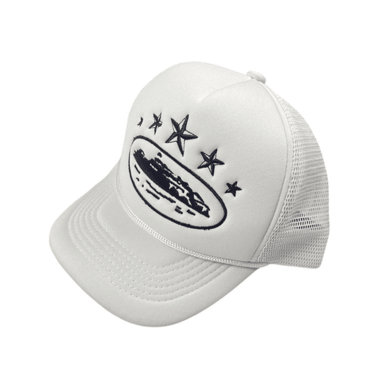 Gorra Trucker Corteiz Blanco