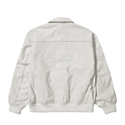 Chamarra Supreme x Nike Varsity Blanca