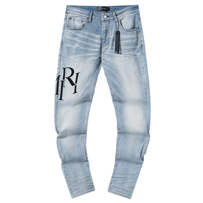 Pantalón Amiri Jeans Staggered Logo
