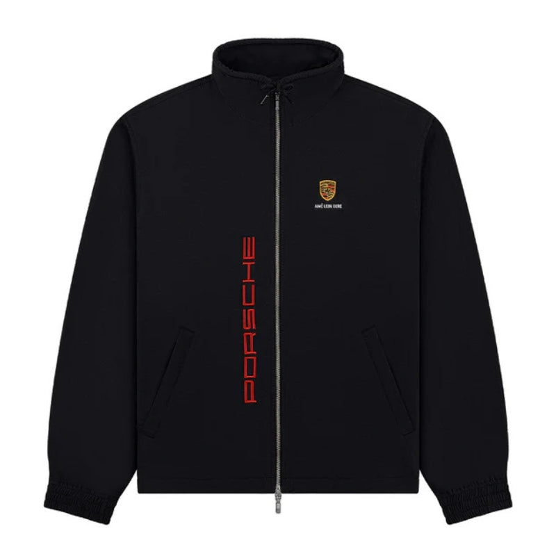 Chamarra Aimé Leon Dore x Porsche Nylon Track Black