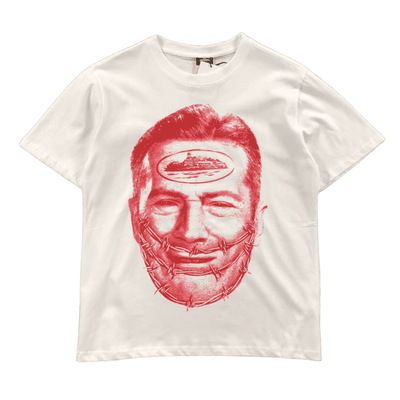 Playera Corteiz Dead Prezzy Blanca