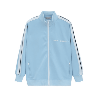 Chamarra Palm Angels Logo Blue