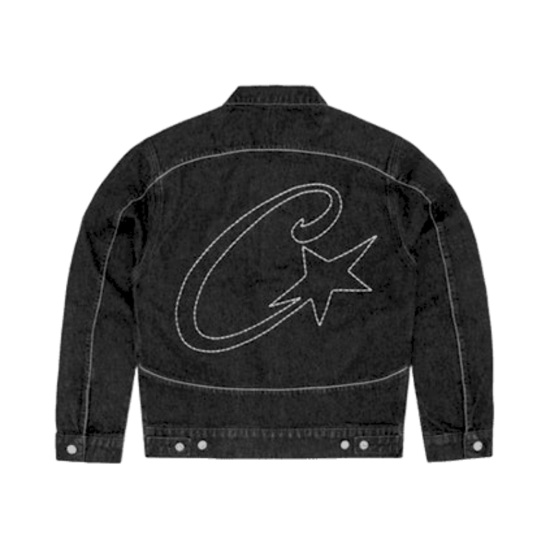 Chamarra Corteiz C-Star Denim Jeans Negro
