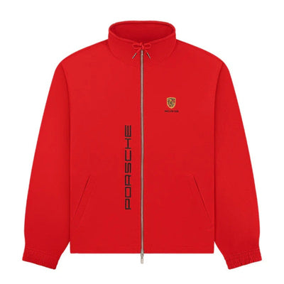 Chamarra Aimé Leon Dore x Porsche Nylon Track Red