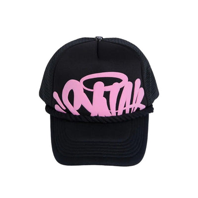 Gorra Trucker SynaWorld Black/Pink