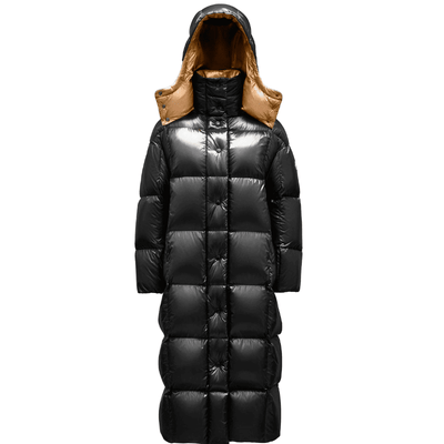 Sobretudo Moncler Metalassê Negro