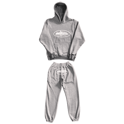 Conjunto Moletom Corteiz  RTW Gris