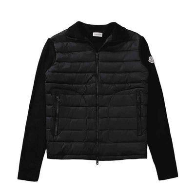 Chamarra Moncler Matelassê knitting Preta