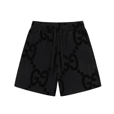 Bermuda Moletom Gucci GG Logo Negro