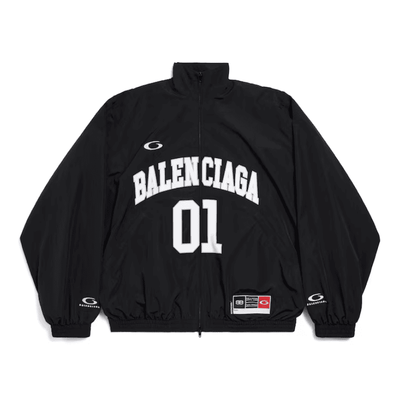Chamarra Balenciaga Jersey Preta