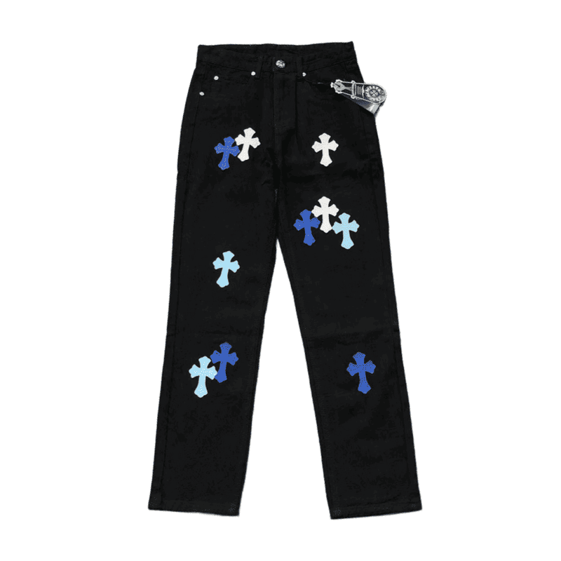 Pantalón Jeans Chrome Hearts Black