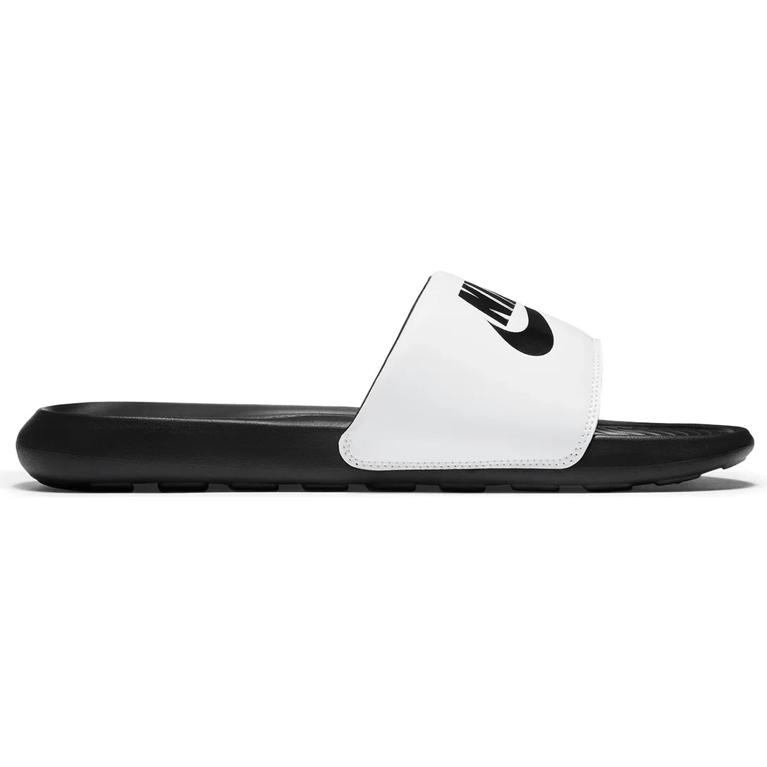 Chancla Victori - Slide - Blanco y Negro