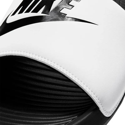 Chancla Victori - Slide - Blanco y Negro