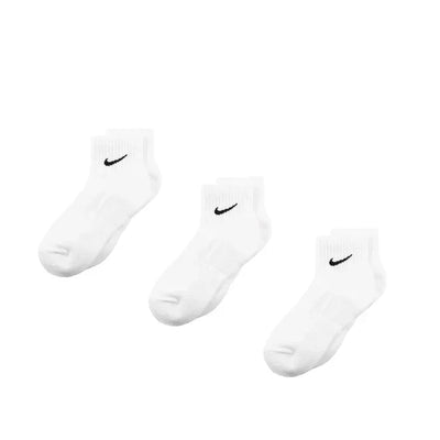 Calcetines Nike Everyday Cushioned Ankle Socks 3 Pares Blanco