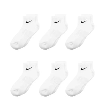 Calcetines Nike Everyday Cushioned Ankle Socks 6 Pares Blanco